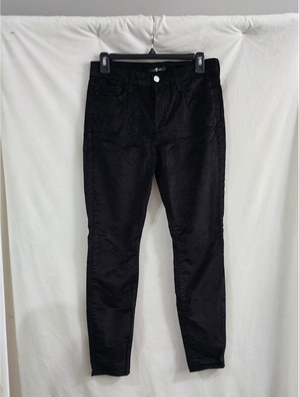 7 For All Mankind  Black Skinny Jeans Size 29